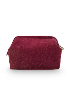 Pip Studio Kosmetiktasche|Kosmetiktasche Extra Gross Samt Quiltey Days
