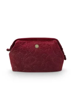 Pip Studio Kosmetiktasche|Kosmetiktasche Gross Samt Quiltey Days