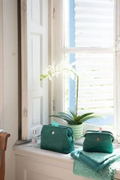 Pip Studio Beautycases|Kosmetiktasche Gross Samt Quiltey Days