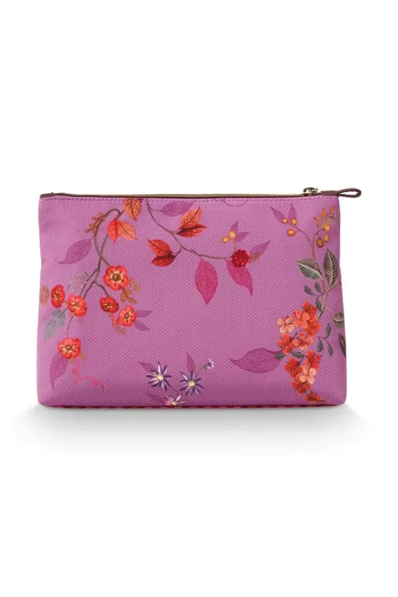 Pip Studio Beautycases|Kosmetiktasche Kawai Flower Fuchsia