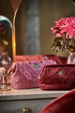 Pip Studio Kosmetiktasche|Kosmetiktasche Klein Samt Quiltey Days