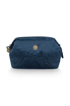 Pip Studio Kosmetiktasche|Kosmetiktasche Klein Samt Quiltey Days
