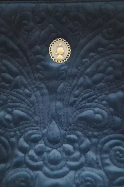 Pip Studio Kosmetiktasche|Kosmetiktasche Klein Samt Quiltey Days