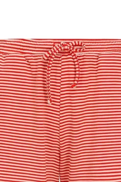 Pip Studio Shorts|Kurze Hose Little Sumo Stripe Koralle