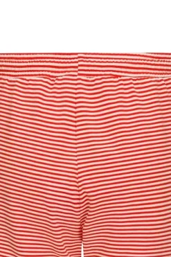 Pip Studio Shorts|Kurze Hose Little Sumo Stripe Koralle