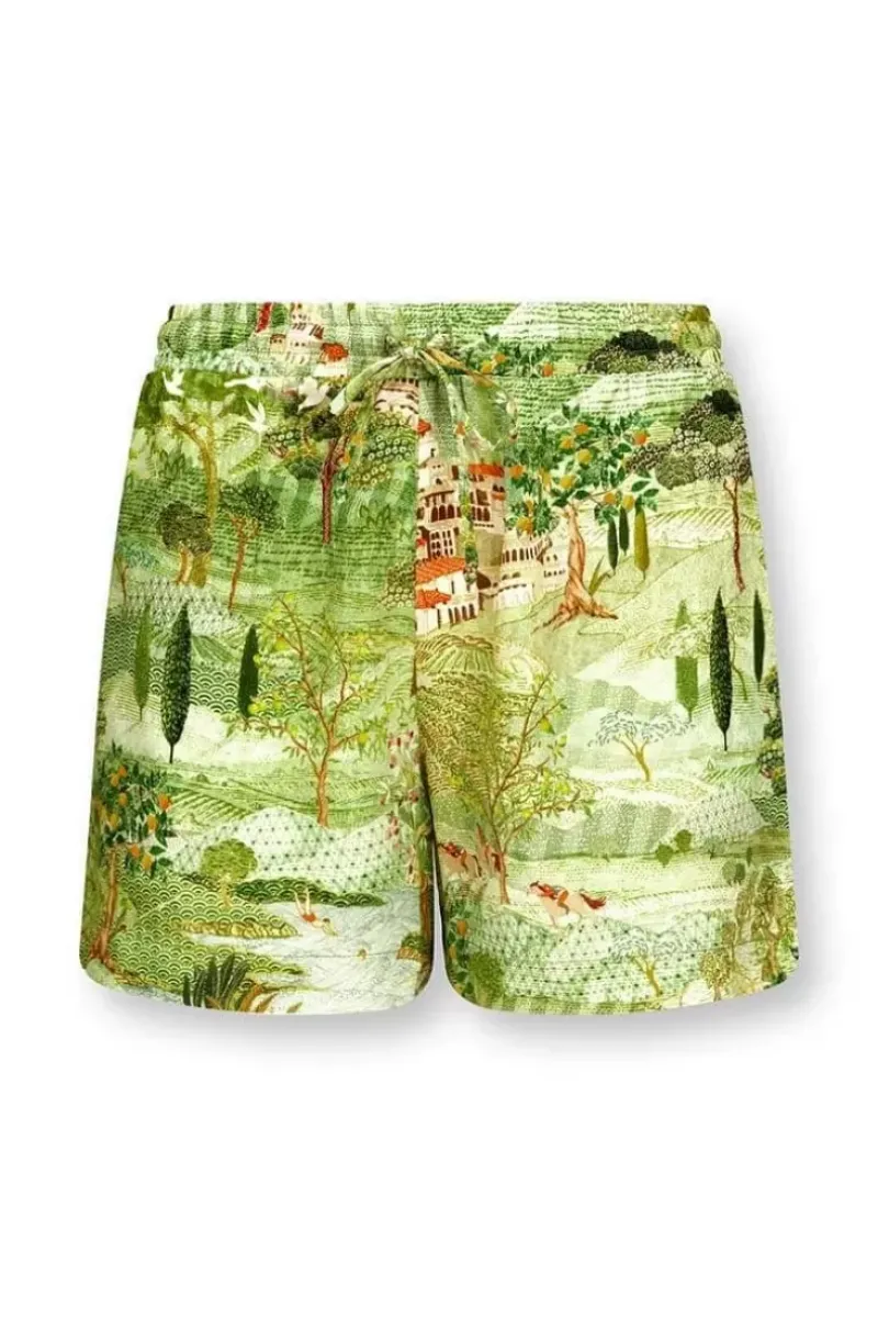 Pip Studio Shorts|Kurze Hose Toscana Grun