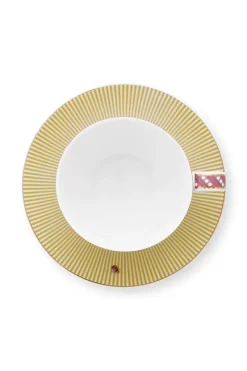 Pip Studio Tasse & Untertasse|La Majorelle Cappuccino Tasse & Untertasse Gelb