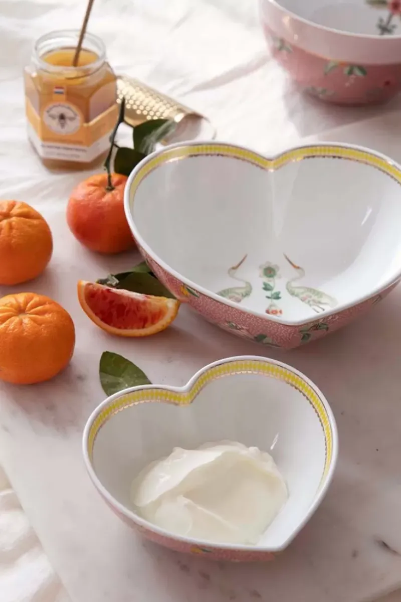 Pip Studio Backgeschirr|La Majorelle Klein Schale Herz