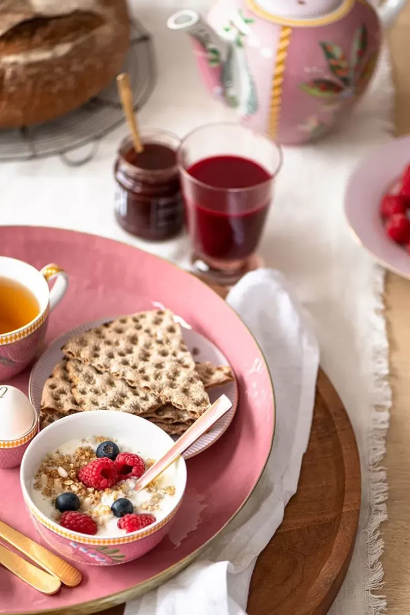 Pip Studio Schalen|La Majorelle Schale Rosa 12 Cm