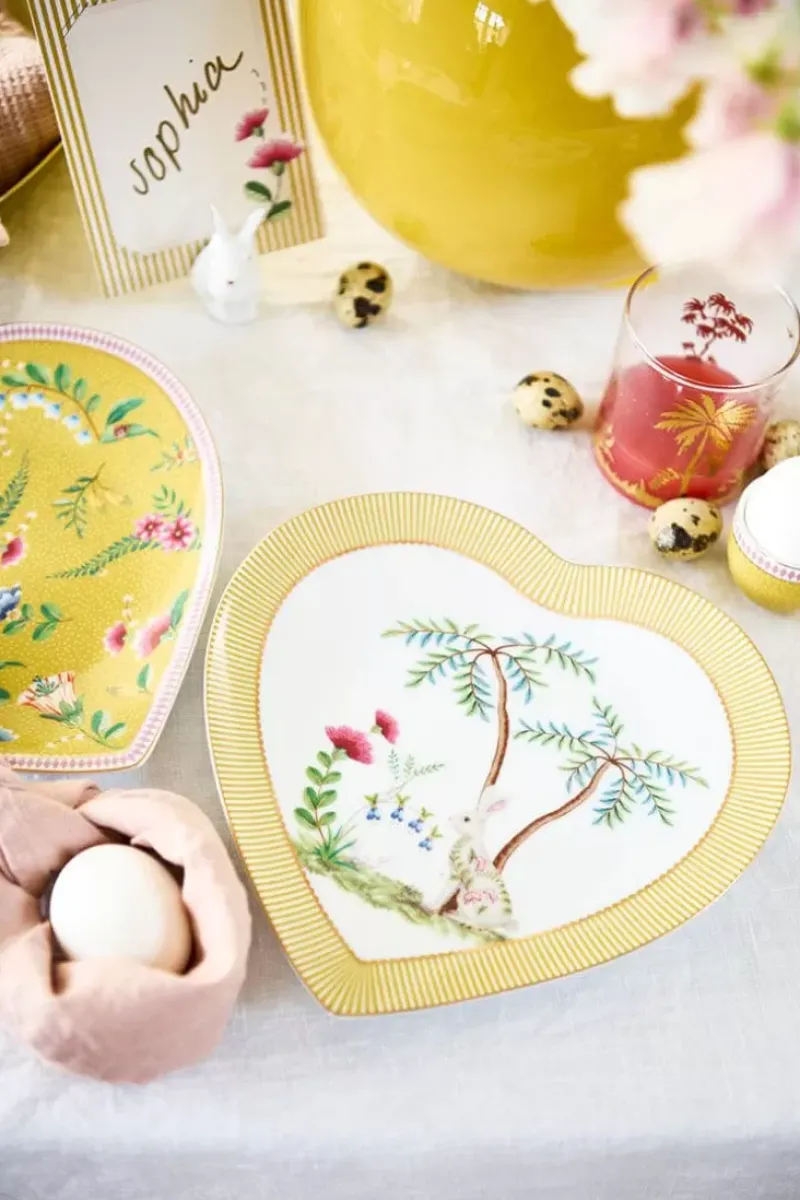 Pip Studio Porzellan Sets|La Majorelle Set/2 Herz Form Teller