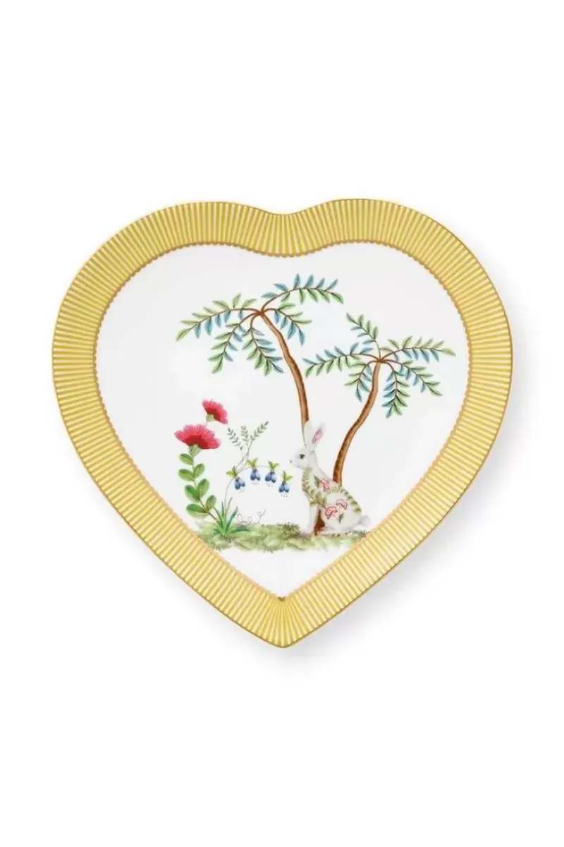 Pip Studio Porzellan Sets|La Majorelle Set/2 Herz Form Teller