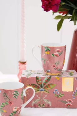 Pip Studio Porzellan Sets|La Majorelle Set/2 Tassen Gross Rosa