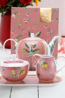 Pip Studio Teekannen|La Majorelle Tee Set/4 Rosa