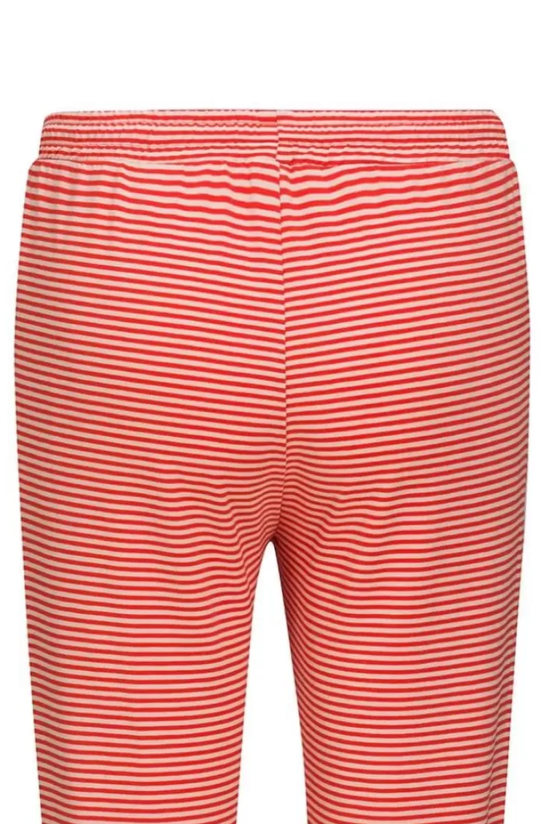 Pip Studio Hosen|Lange Hose Little Sumo Stripe Koralle