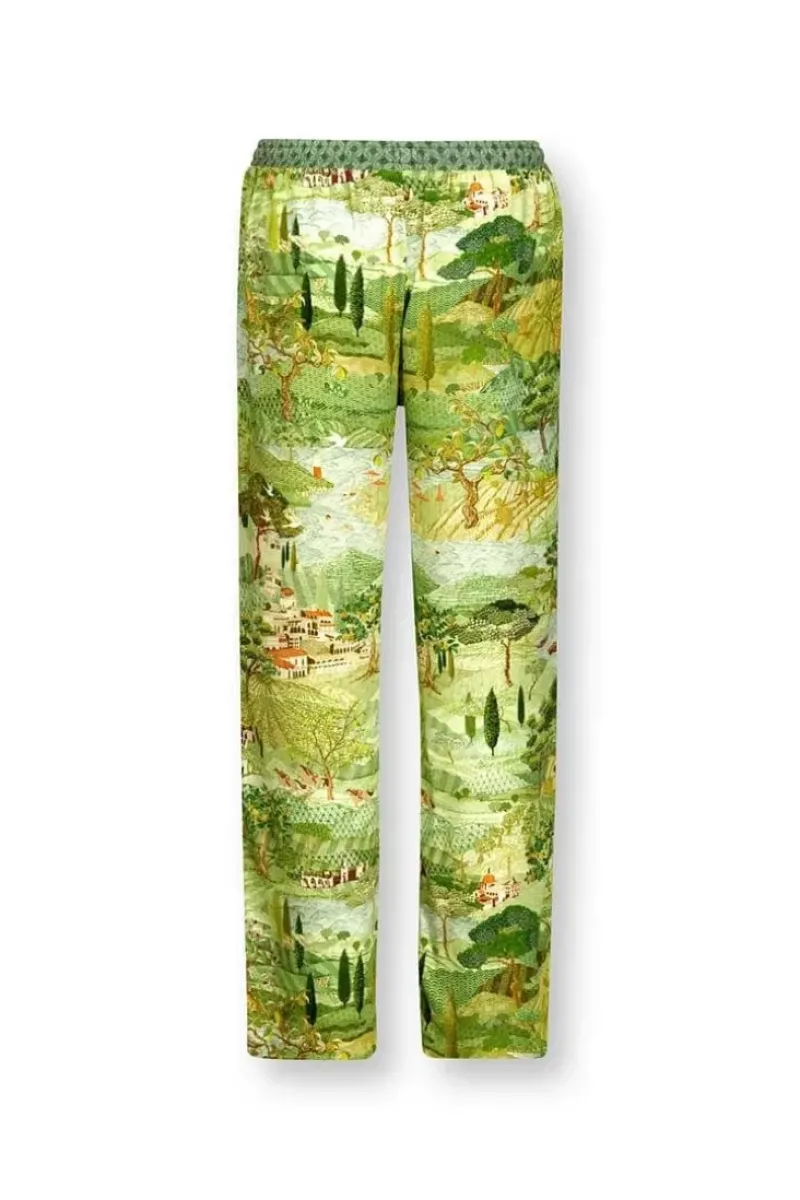 Pip Studio Strandmode|Lange Hose Toscana Grun