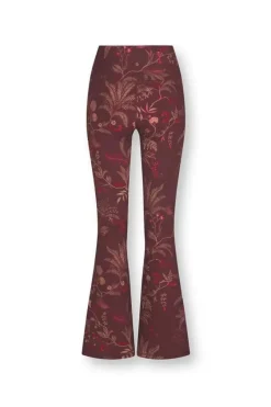 Pip Studio Sporthose|Lange Sport Schlaghose Isola Dunkel