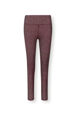 Pip Studio Sporthose|Lange Sporthose Leafy Dots Terra