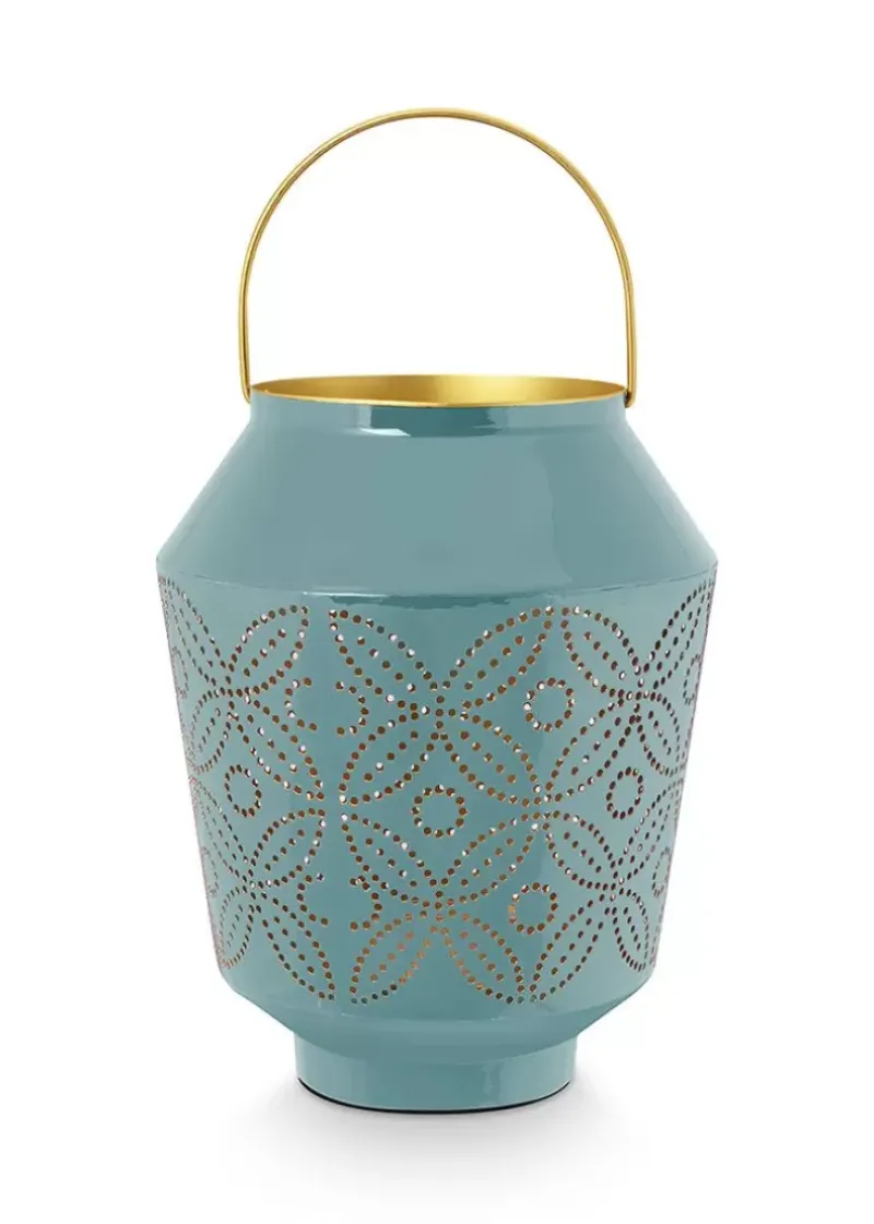 Pip Studio Sale Laterne|Laterne Emailliert Dunkel 29 Cm