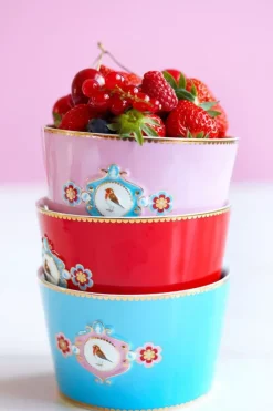 Pip Studio Schalen|Love Birds Schale Rosa 15 Cm