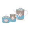 Pip Studio Porzellan Sets|Love Birds Tee Set/3 Blau/Khaki