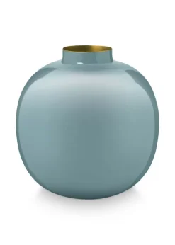 Pip Studio Grose Vasen|Metall Vase Hell 23 Cm