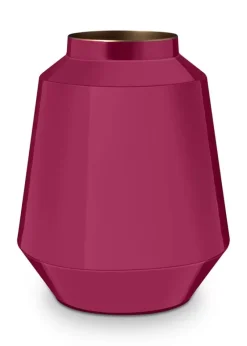 Pip Studio Grose Vasen|Metall Vase Rosa 29 Cm