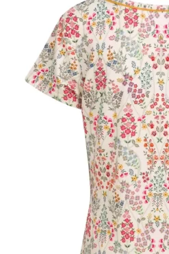 Pip Studio Nachthemden|Nachthemd Kurze Armeln Primavera Weis