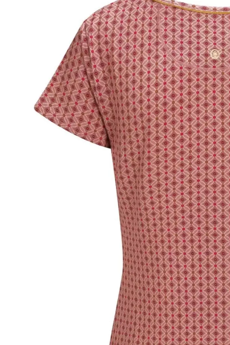 Pip Studio Nachthemden|Nachthemd Kurze Armeln Tegola