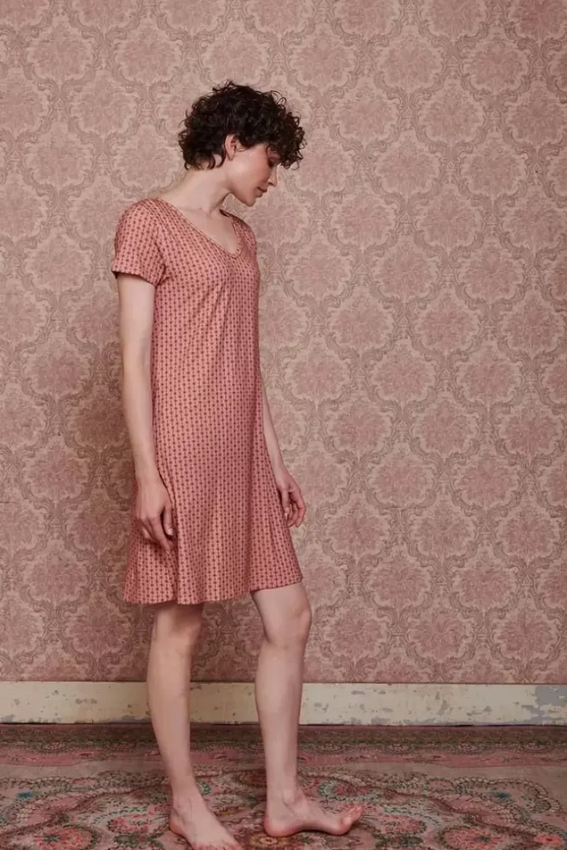 Pip Studio Nachthemden|Nachthemd Kurze Armeln Tegola