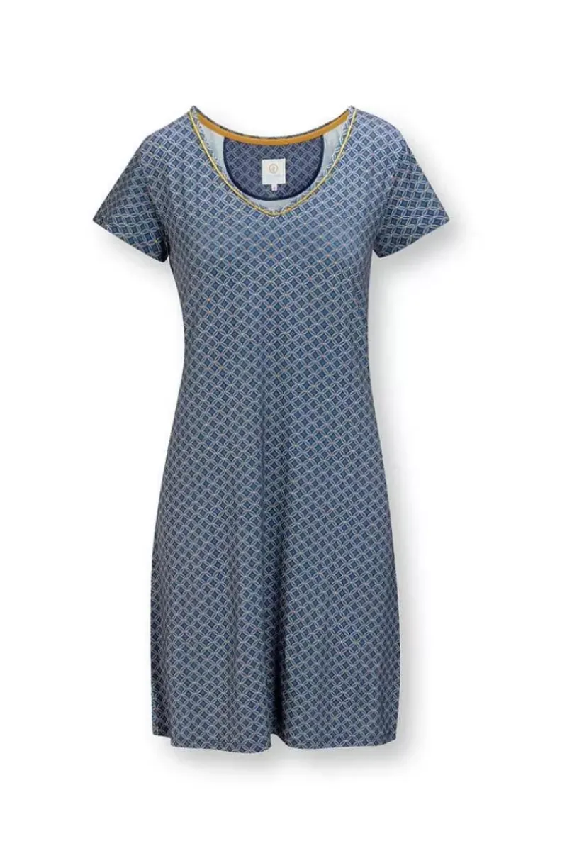 Pip Studio Nachthemden|Nachthemd Kurze Armeln Tegola