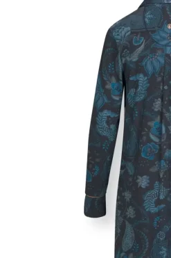 Pip Studio Nachthemden|Nachthemd Lange Armel Kyoto Festival Dunkel