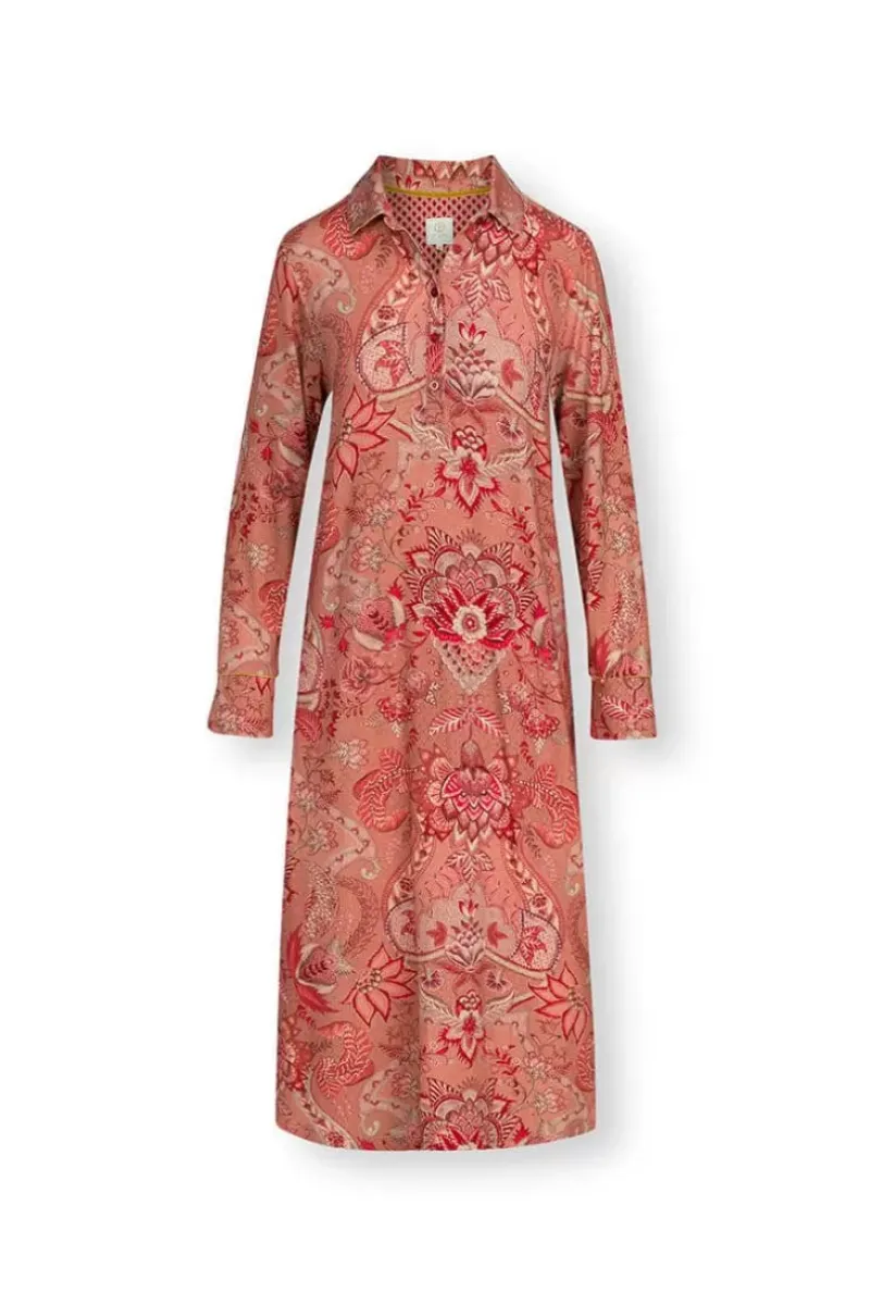 Pip Studio Nachthemden|Nachthemd Lange Armel Kyoto Festival Terra