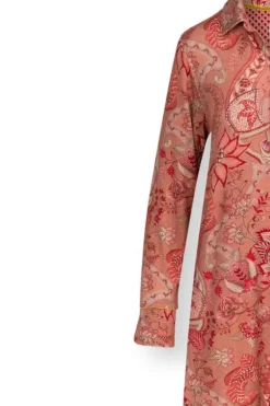 Pip Studio Nachthemden|Nachthemd Lange Armel Kyoto Festival Terra