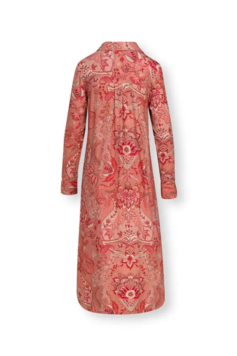 Pip Studio Nachthemden|Nachthemd Lange Armel Kyoto Festival Terra