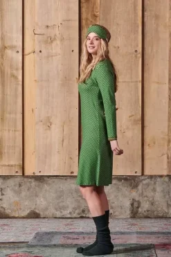 Pip Studio Nachthemden|Nachthemd Lange Armel Suki Dunkelgrun