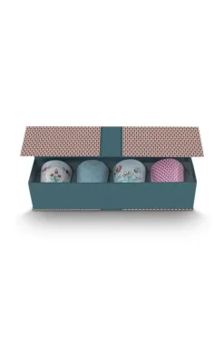 Pip Studio Porzellan Sets|Oriental Flower Festival Set/4 Tassen