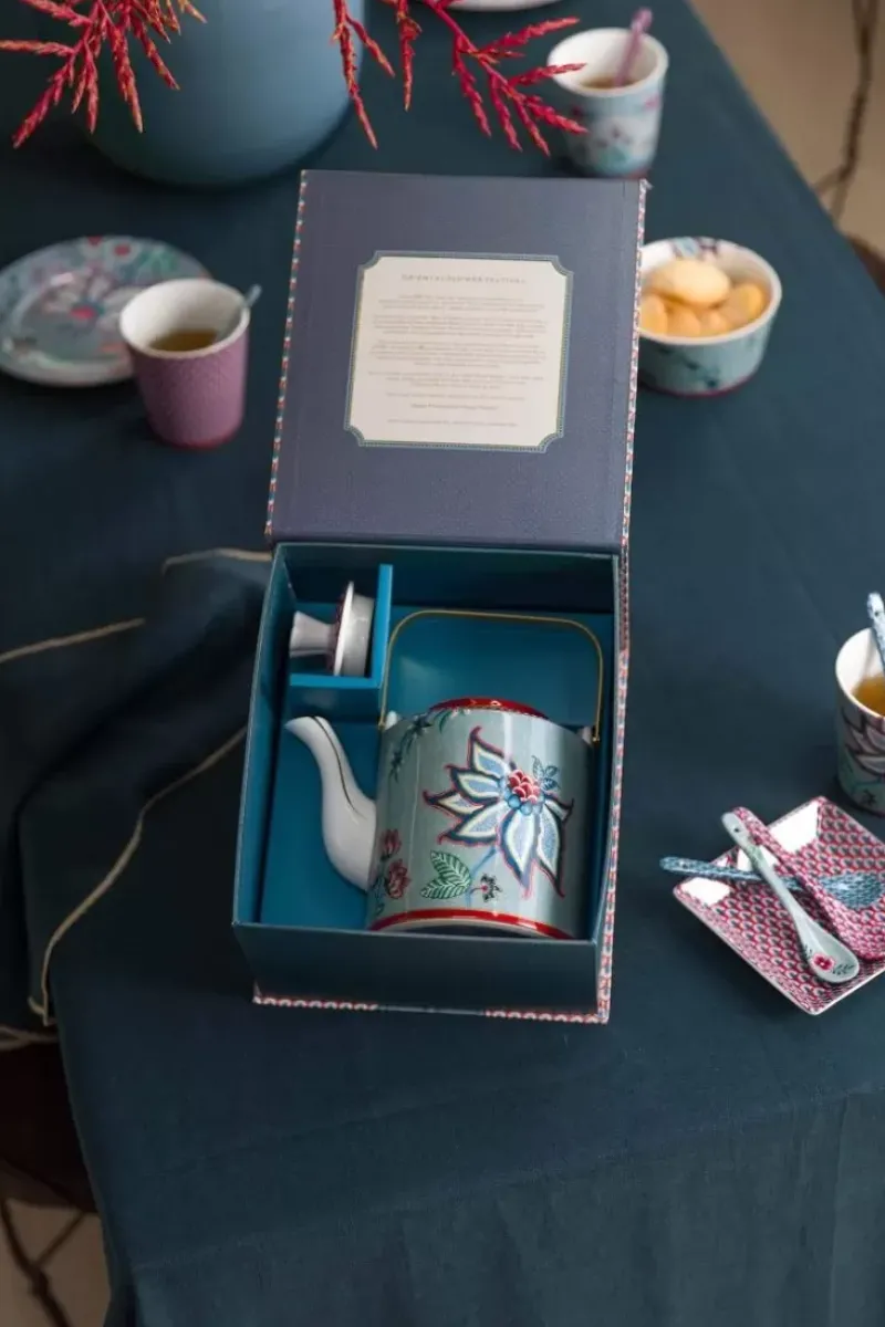 Pip Studio Porzellan Sets|Oriental Flower Festival Teekanne Medium