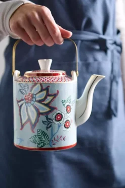 Pip Studio Porzellan Sets|Oriental Flower Festival Teekanne Medium