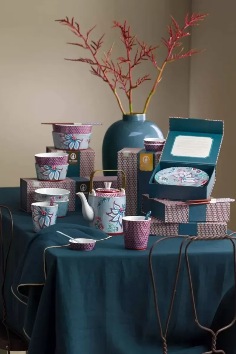 Pip Studio Porzellan Sets|Oriental Flower Festival Teekanne Medium
