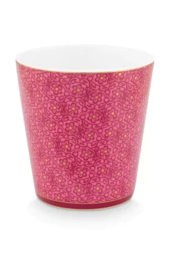 Pip Studio Porzellan Sets|Oriental Flower Festival Set/4 Tassen Dunkel