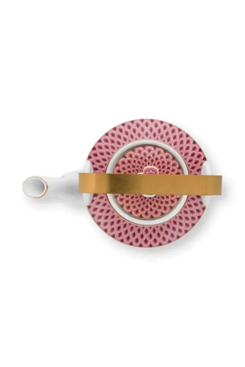 Pip Studio Porzellan Sets|Oriental Flower Festival Teekanne Dunkel Medium