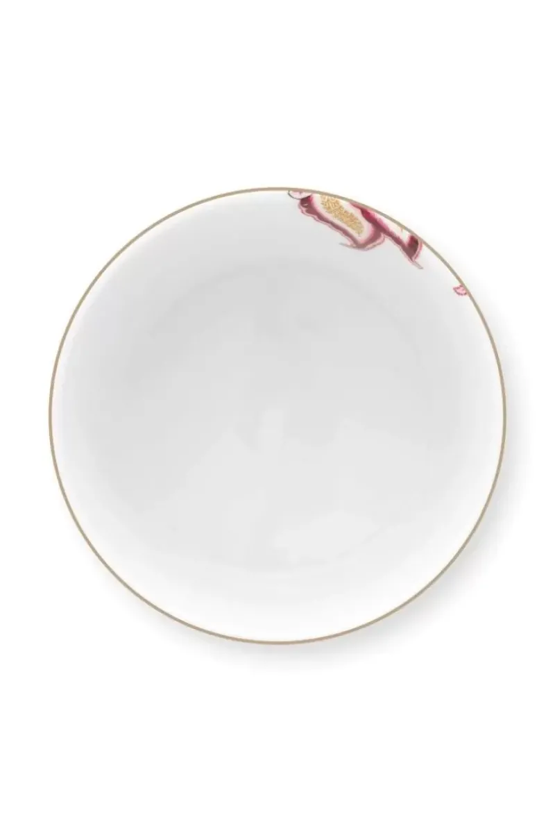 Pip Studio Porzellan Sets|Oriental Flower Festival Set/4 Schalen Dunkel 12Cm