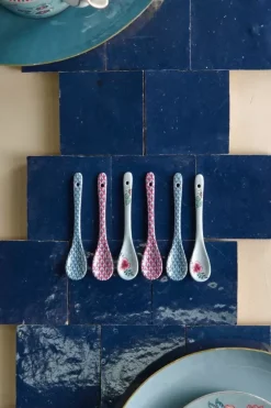 Pip Studio Porzellan Sets|Oriental Flower Festival Set/6 Teeloffel