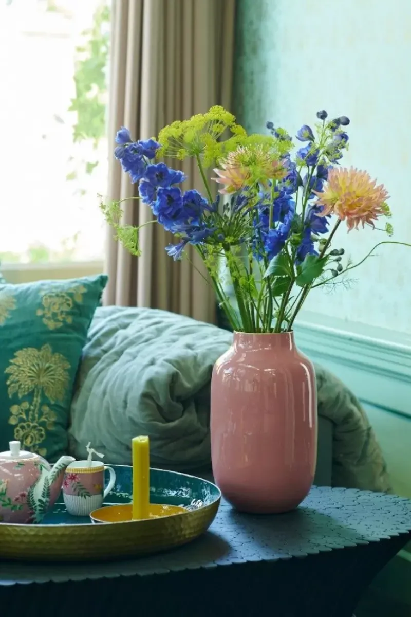 Pip Studio Grose Vasen|Ovale Metall Vase Old 30 Cm