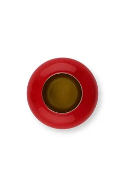 Pip Studio Sale Kleine Vasen|Ovale Mini Vase Rot 14 Cm