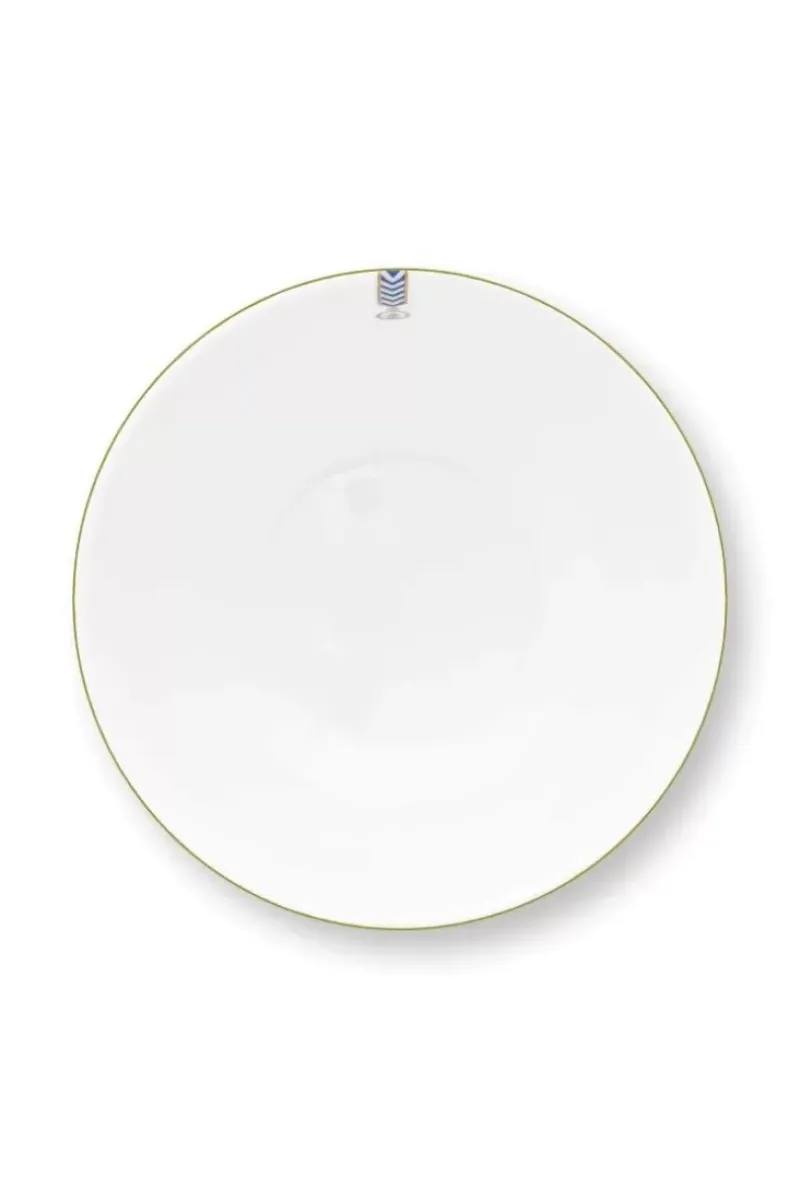 Pip Studio Schalen|Pip Chique Stripes Schale Rosa/Grun 20.5Cm