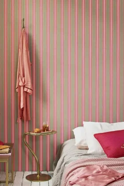 Pip Studio Vliestapete|Blurred Lines Vliestapete /Rosa