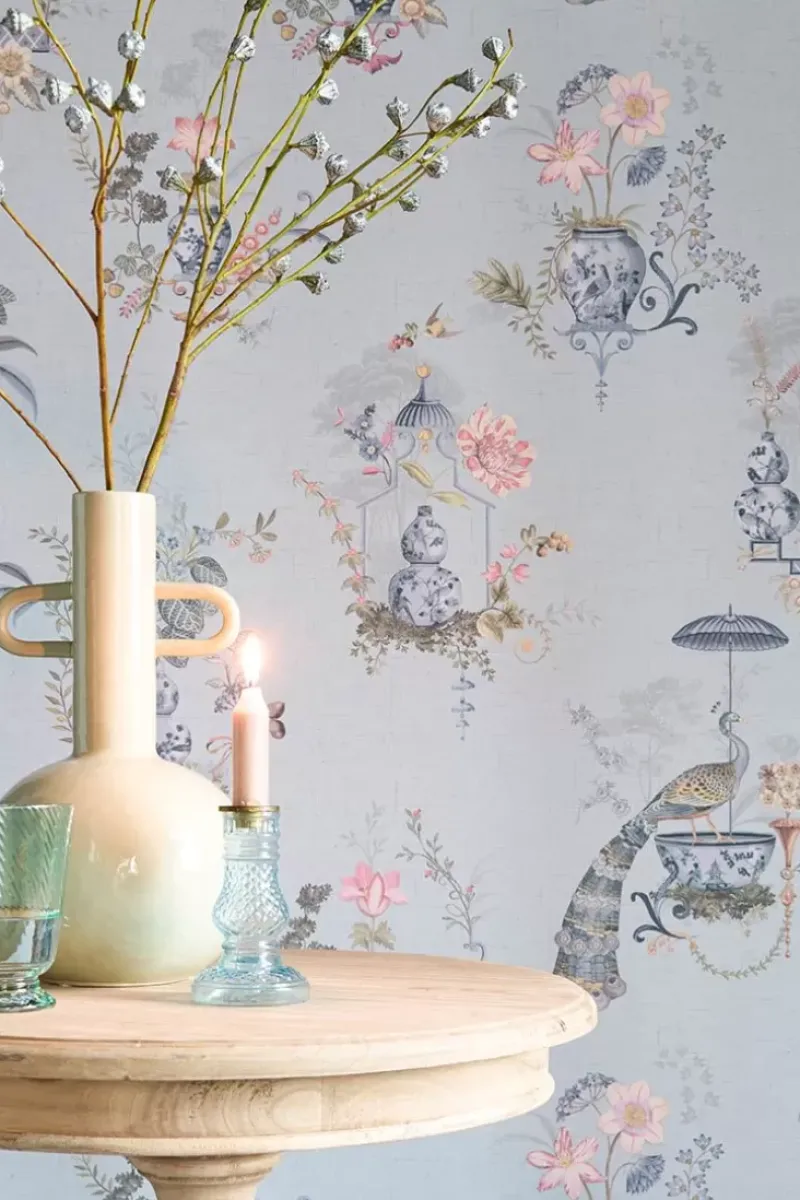 Pip Studio Vinyltapete|Chinese Porcelain Vinyltapete Hell