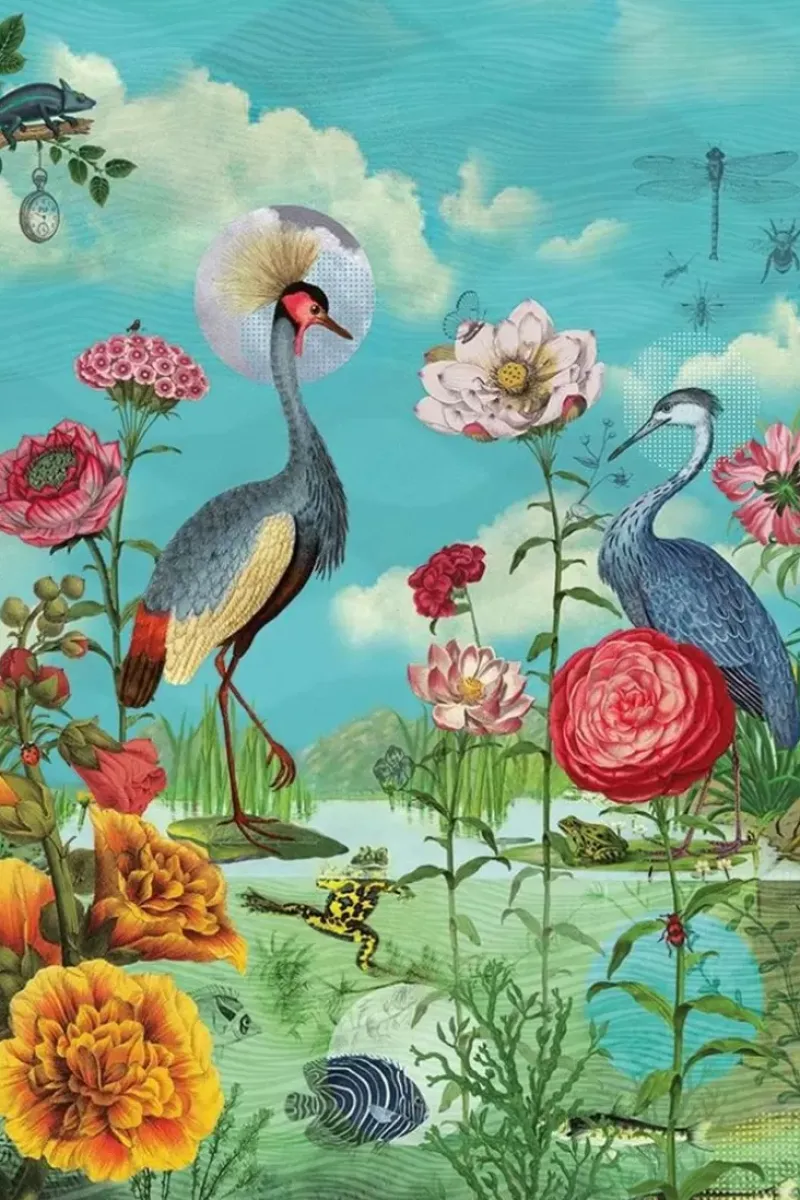 Pip Studio Fototapete|Kiss The Frog Wallpower Multi