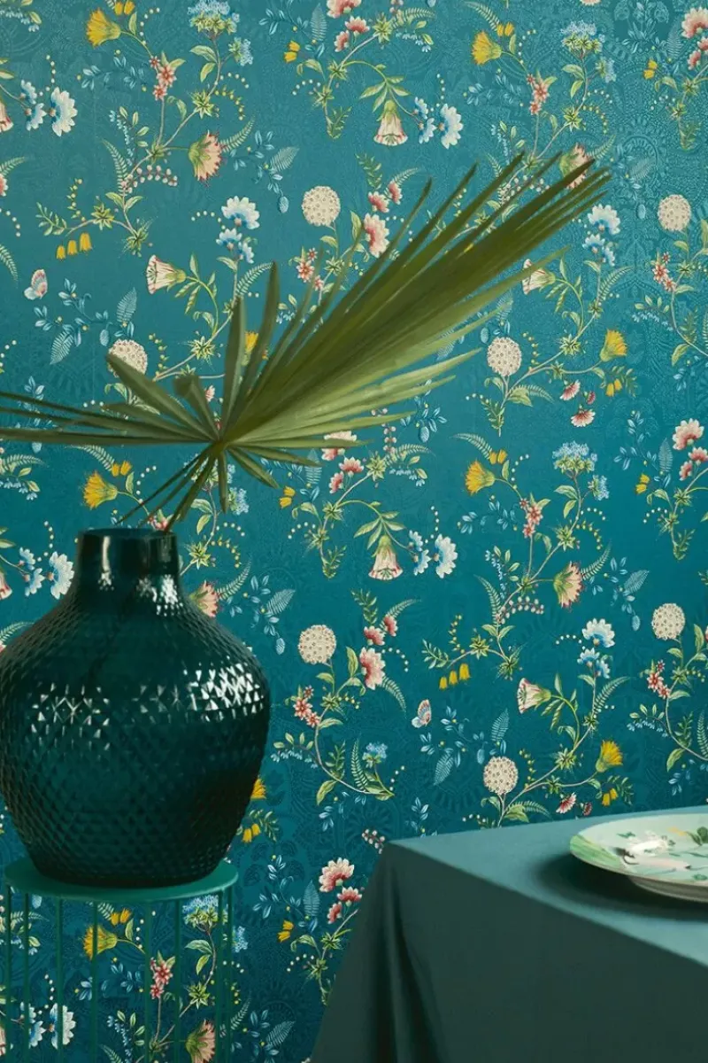 Pip Studio Vliestapete|La Majorelle Vliestapete Dunkel